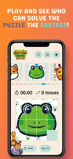 Animal Slide Puzzle For Kids - Screenshot 2