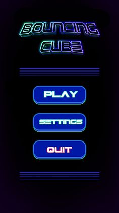 Bouncing Cube - Screenshot 1