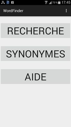 WordFinder - Screenshot 1