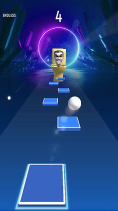 Toilet Monster Tiles Hop Song - Screenshot 4