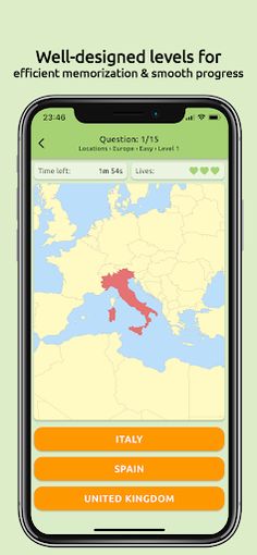 Country Mania: the World Quiz - Screenshot 2