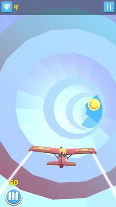 Endless Flight In Hole - Screenshot 1