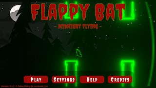 Flappy Bat - Midnight Flying - Screenshot 1