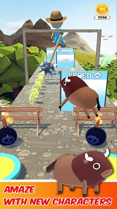 Angry Animal Epic Running Game - Screenshot 4