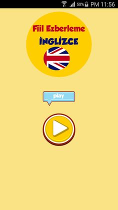 İngilizce Fiil Ezberleme - Screenshot 1