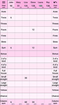 Yatzy Protocol & Game - Screenshot 2