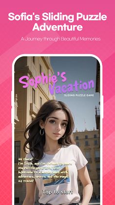 Sophie's Vacation Puzzle - Screenshot 1