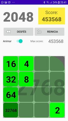 Just Another 2048 game - Screenshot 2