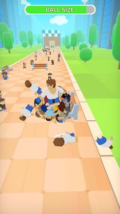 Human Ball Roller - Screenshot 3