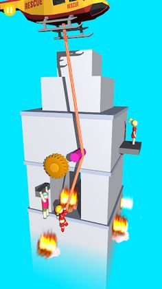 Rope Rescue 3D - Screenshot 1