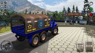 US American Police Truck Games - Screenshot 1