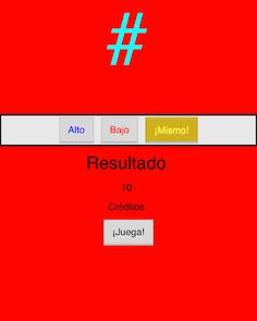 Alto o Bajo - Screenshot 1