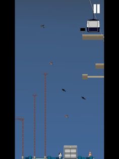 Jump Up! Tiny Spaceman - Screenshot 1