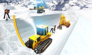 Snow Park Downhill Bulldozer C - Screenshot 3