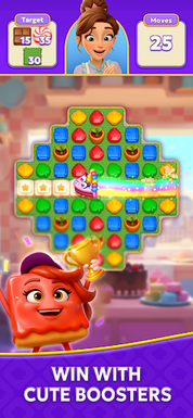 Jolly Match 3 - Puzzle Game - Screenshot 3