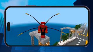 Spider-Man Game Mod Minecraft - Screenshot 1