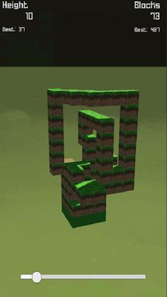 Blocky Build Tower And Bridge - Screenshot 1