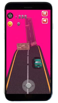Flying road 3D - Car Driving G - Screenshot 4