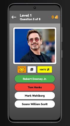 Hollywood Celebrity Quiz - Screenshot 1