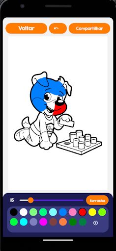 Colorindo com a Turma Lúdica - Screenshot 3