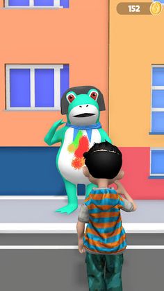 Frog Salesman:Coloring games - Screenshot 2