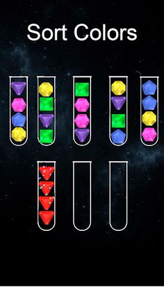SortPuz: Crystals Sort Puzzle - Screenshot 2