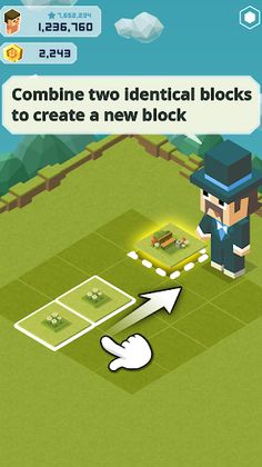 Merge Tycoon: 2048 Theme Park - Screenshot 1