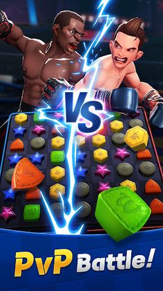 Boxing Star - PvP Match 3 - Screenshot 1