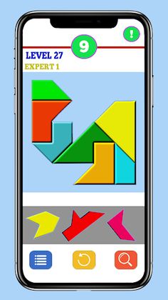 Polygrams Block Tangram Puzzle - Screenshot 1