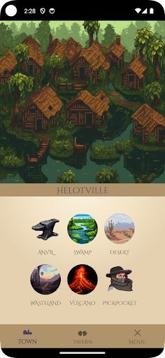 Mystic Text RPG - Screenshot 1