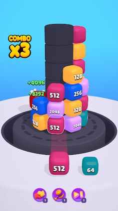 Helix Merge 2048 - Screenshot 4