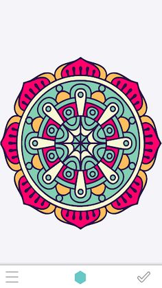 Mandala Coloring Book - Screenshot 3