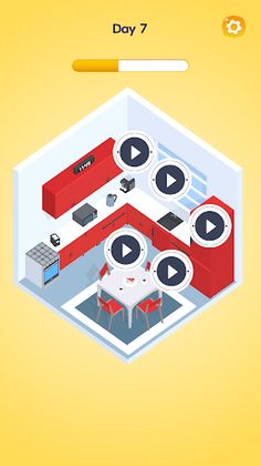 My Tiny Home 3D: Color Puzzle - Screenshot 4