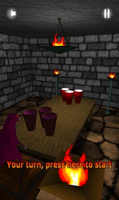 Jurassic Pong - 3d beer pong g - Screenshot 2