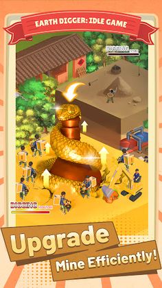 Earth digger:idle game - Screenshot 2