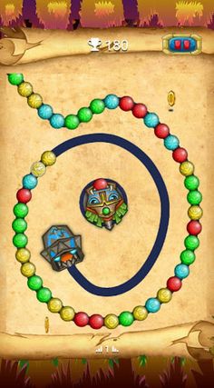 Marble Pop : Tunnel Jungle Bla - Screenshot 3