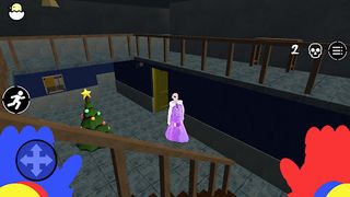 Frozen granny in scary game - Screenshot 2