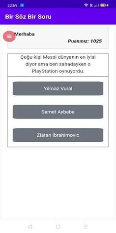 Bir Söz Bir Soru - Screenshot 2