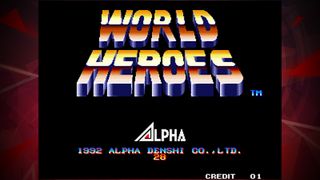 WORLD HEROES ACA NEOGEO - Screenshot 1