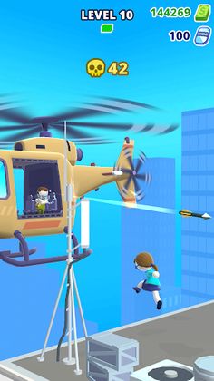 Helicopter Escape 3D - Screenshot 2