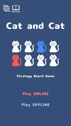 Cat and Cat - Strategy Game - - Screenshot 1