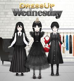 DressUp Wednesday: Anime Girls - Screenshot 1