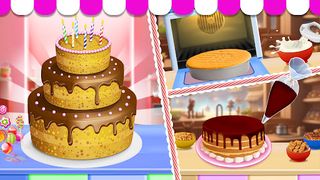Cake Maker Sweet Bakery Games - Screenshot 1