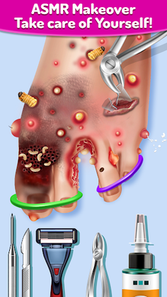 ASMR Salon: Foot Care Makeup - Screenshot 2