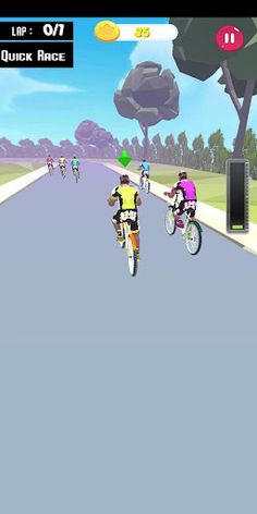 Bmx Cycle Racer - Bicycle Raci - Screenshot 2