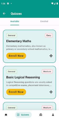 Quizarn - Learning Made Easy - Screenshot 2