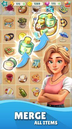 Cozy Coast: Merge Adventure - Screenshot 1