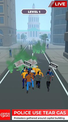 Riot Run - Screenshot 2
