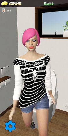 My Virtual Girl at home Pocket - Screenshot 4