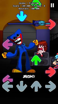 FNF VS Huggy Wuggy in Vent Mod - Screenshot 2